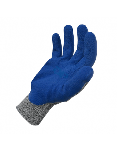 Guantes Anticorte Recubiertos Látex azul