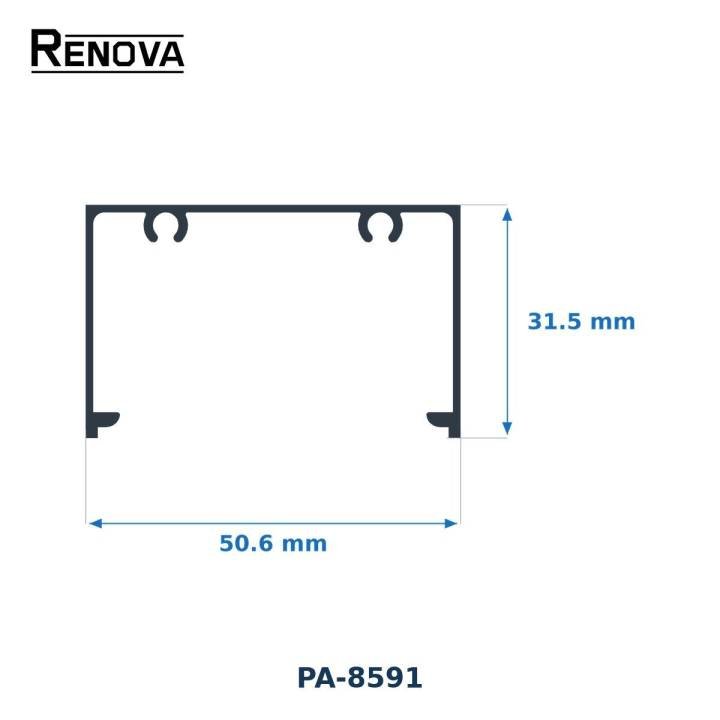 BOLSA LISA 2" - Ventana Fija 2" - Renova Nacional