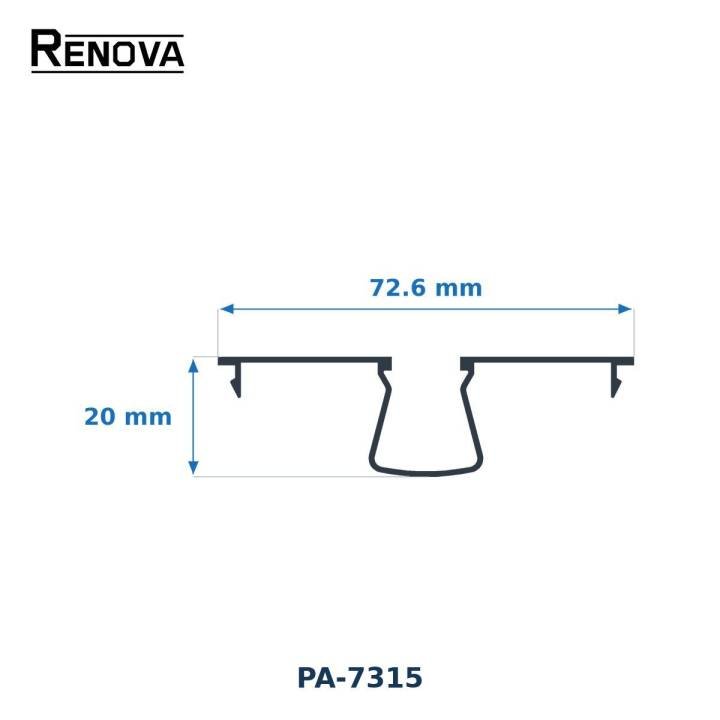 TAPA BOLSA 3” - Ventana Fija 3" - Renova Nacional