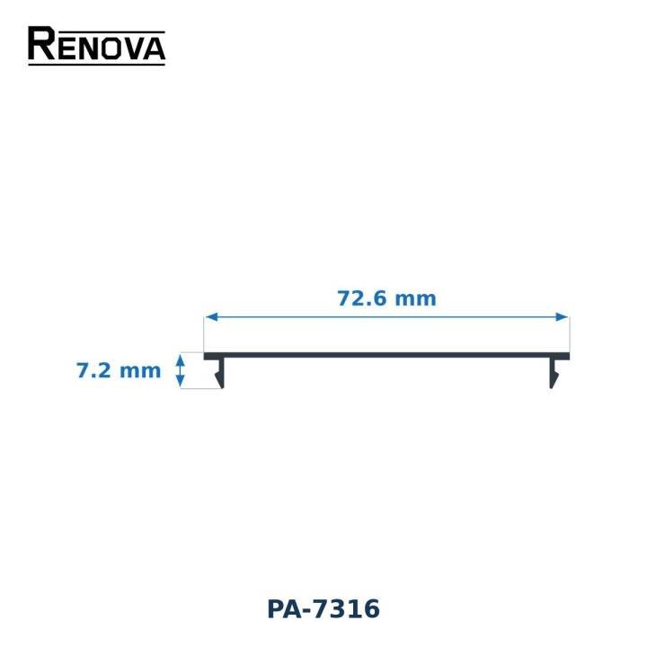 TAPA LISA 3” - Ventana Fija 3" - Renova Nacional