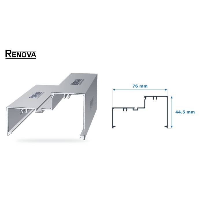 ESCALONADO 3” - Ventana Fija 3" - Renova Nacional