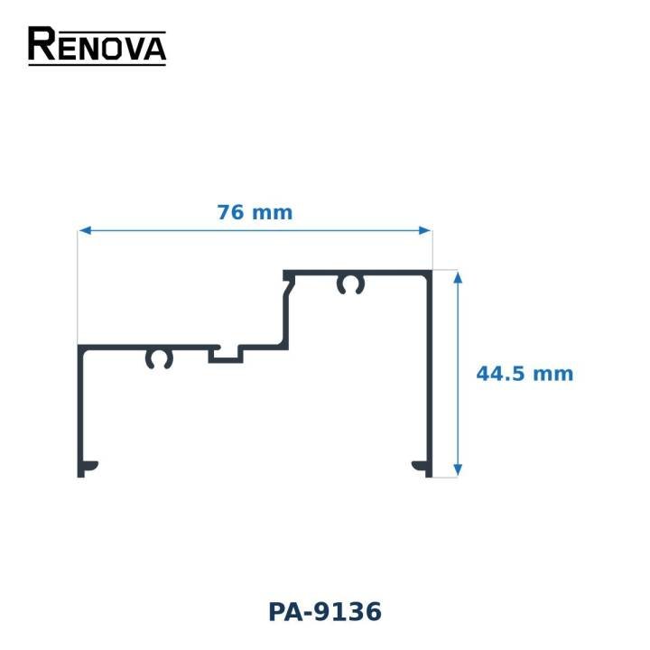 ESCALONADO 3” - Ventana Fija 3" - Renova Nacional