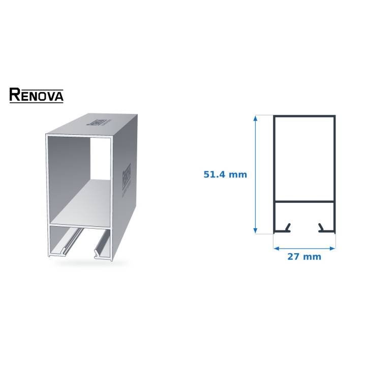 CERCO CHAPA PUERTA 3” - Puerta y Ventana Corrediza 3" - Renova Nacional