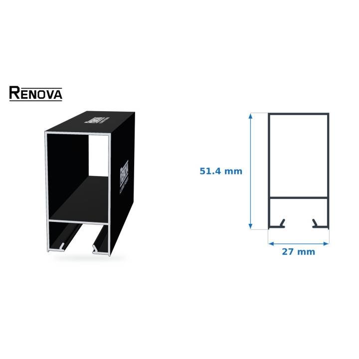 CERCO CHAPA PUERTA 3” - Puerta y Ventana Corrediza 3" - Renova Nacional