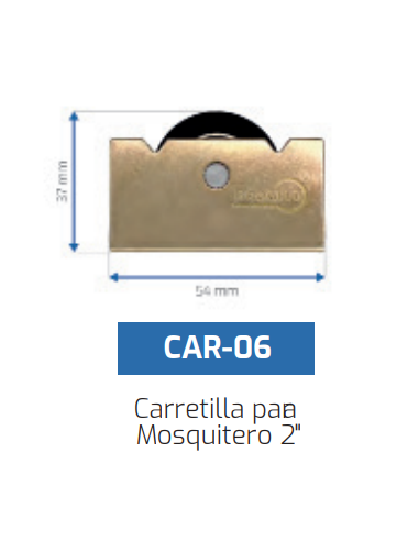 Carretilla para Mosquitero 2"