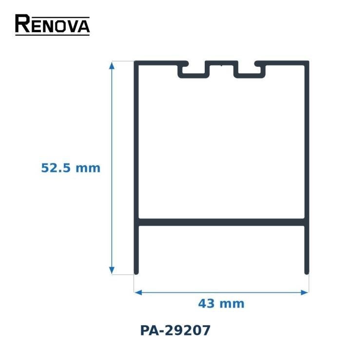 CABEZAL PUERTA - Puerta Pesada - Renova Nacional