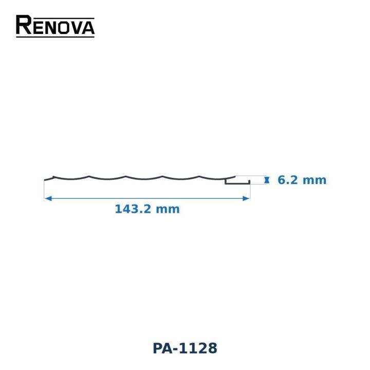 DUELA ONDULADA 5" - Duela - Renova Nacional