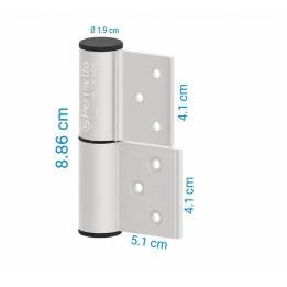 Bisagra Serie 50 PERFILETTO para Puerta Batiente