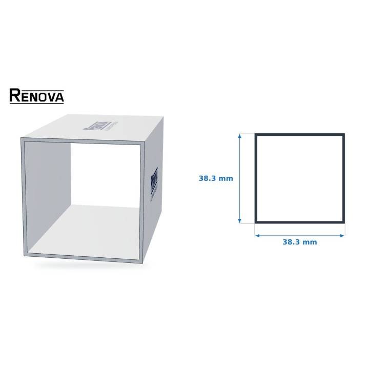 CUADRADO DE 1-1/2" - Perfiles Cuadrados - Renova Nacional