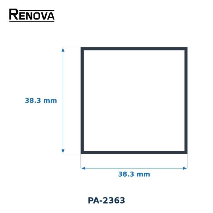 CUADRADO DE 1-1/2" - Perfiles Cuadrados - Renova Nacional