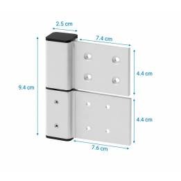 Bisagra Reversible PERFILETTO para Puerta San Luis