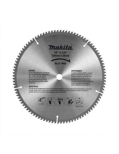 Disco sierra 10" para aluminio, 100...