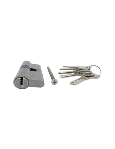 Cilindro 5 llaves alta seguridad 80mm