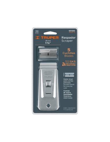 Raspador de acero inoxidable con...
