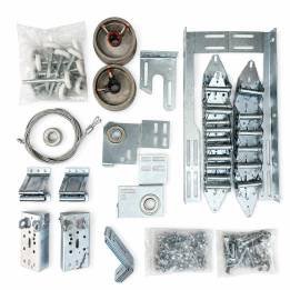 Kit de Herrajes para Puerta Seccional 10" x 8" - Renova Importado