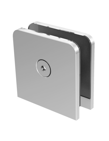 Conector Cuadrado Muro a VIdrio