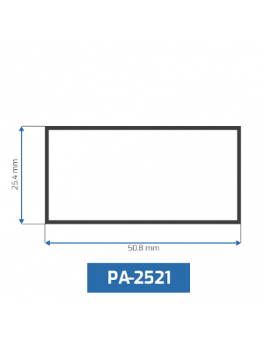 RECTÁNGULO 2" X 1"