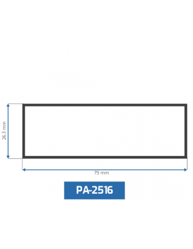 RECTÁNGULO 3" X 1"